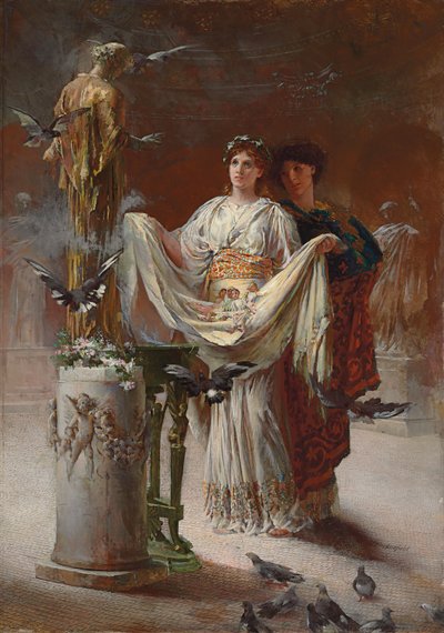 Die Puppen von Edwin Howland Blashfield