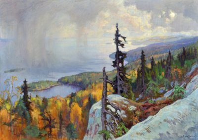 Landschaft Maisema Kolilta, 1930 von Eero Järnefelt
