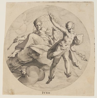 Juno, aus Die drei Göttinnen von Egbert van Panderen