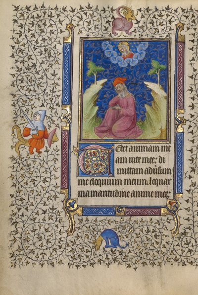 Hiob in Meditation von Egerton Master