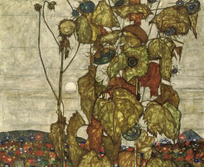 Herbstsonne von Egon Schiele