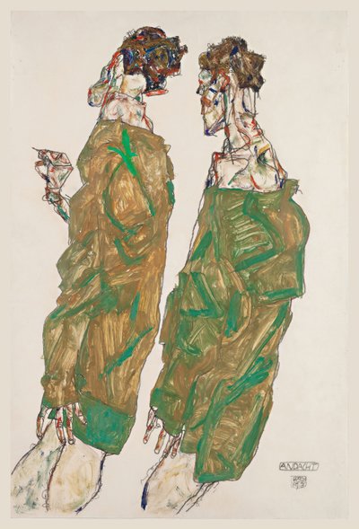 Andacht von Egon Schiele