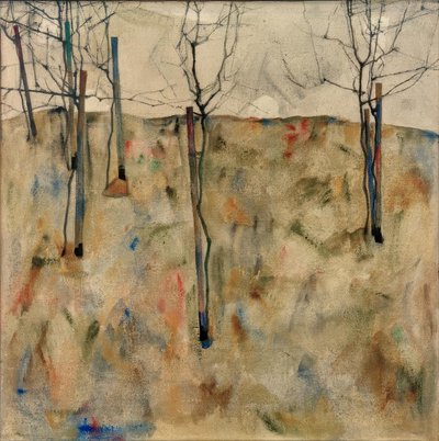 Kahle Bäume von Egon Schiele