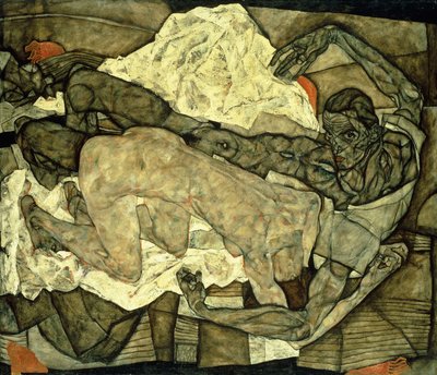 Liebende von Egon Schiele