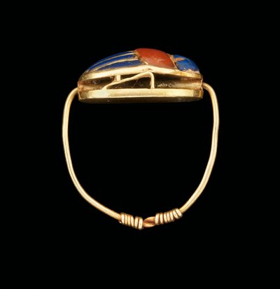 Skarabäus-Fingerring, Mittleres Reich von Egyptian 12th Dynasty