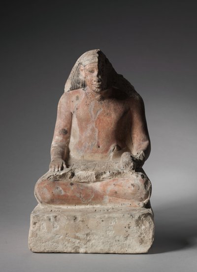 Sitzender Schreiber von Medthu, ca. 1479-1425 v. Chr. von Egyptian 18th Dynasty