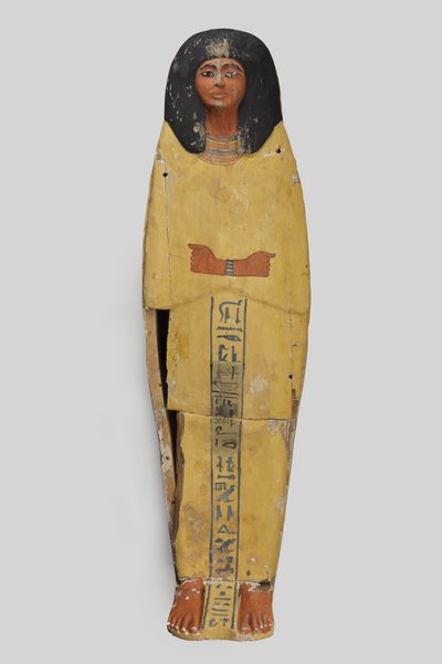 Sarg des Prinzen Amenemhat (Holz, Farbe, Stuck) von Egyptian 21st Dynasty