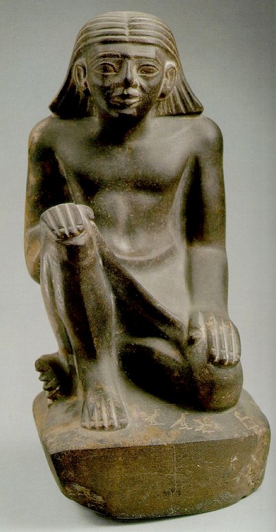 Prinz Tjau sitzend von Egyptian 6th Dynasty