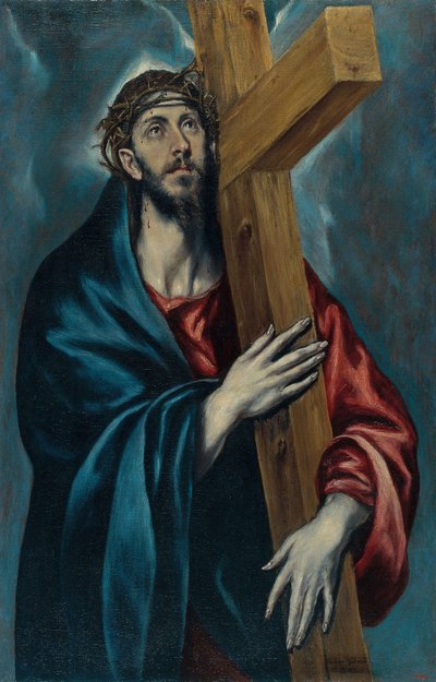 Christus trägt das Kreuz von El Greco