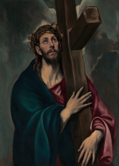Christus trägt das Kreuz von El Greco