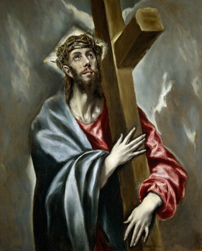 Christus trägt das Kreuz von El Greco