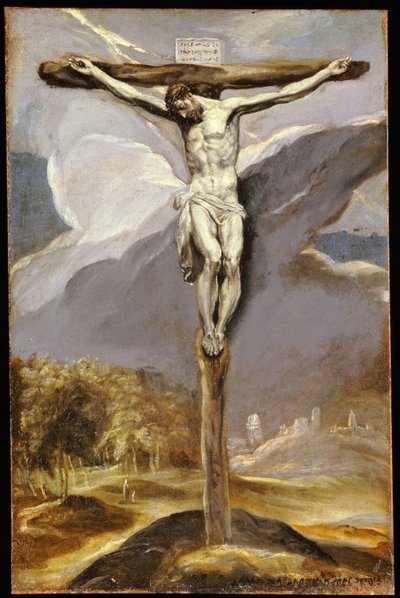 Christus am Kreuz von El Greco