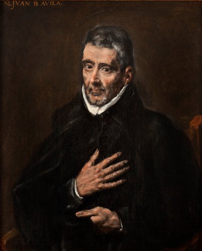 Porträt von Juan de Ávila von El Greco