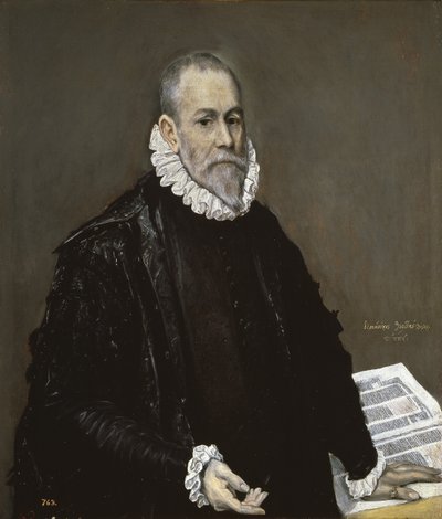 Porträt eines Arztes, 1582-1585 von El Greco