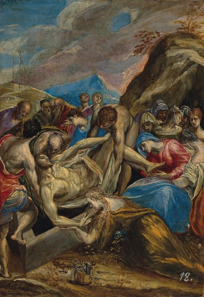 Die Grablegung Christi von El Greco