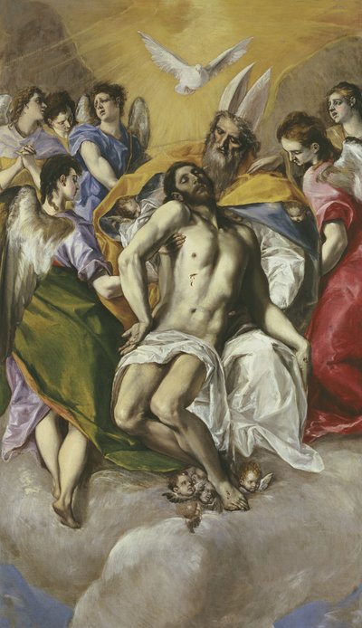 Die Heilige Dreifaltigkeit, 1579 von El Greco