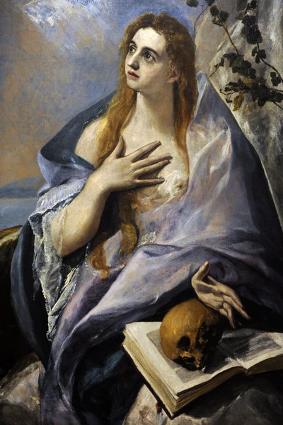 Die reuige Magdalena von El Greco