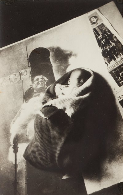 Geburtsanzeige des Sohnes des Künstlers, 1930 von Eliezer Markowich Lissitzky