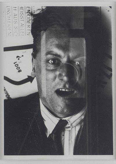 Kurt Schwitters, ca. 1924 von Eliezer Markowich Lissitzky