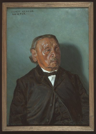Häuptling Keokuk, Sac & Fox von Elbridge Ayer Burbank