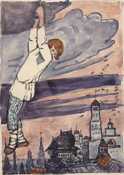 Illustration zu Die Geschichte von Synko-Philipko von Elena Dmitryevna Polenova