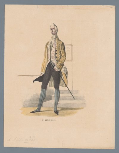 Mr. Deminière von Elias Spanier (attributed to)
