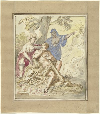 Herkules an der Weggabelung von Elias van Nijmegen