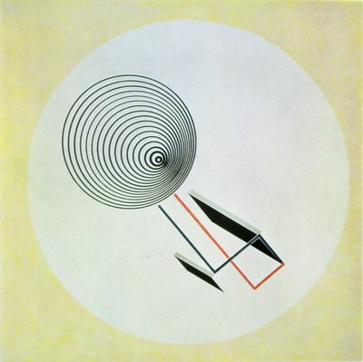 Proun 93 von Eliezer Markowich Lissitzky
