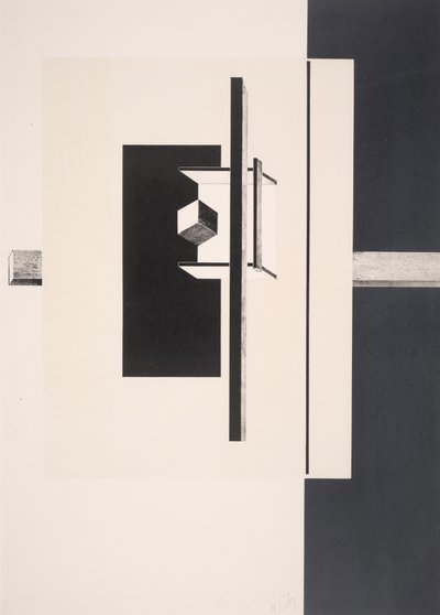 Ohne Titel von Eliezer Markowich Lissitzky