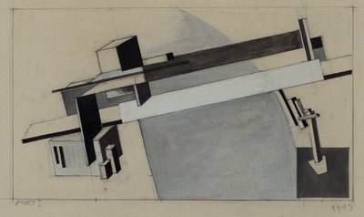 Brücke I von Eliezer Markowich Lissitzky