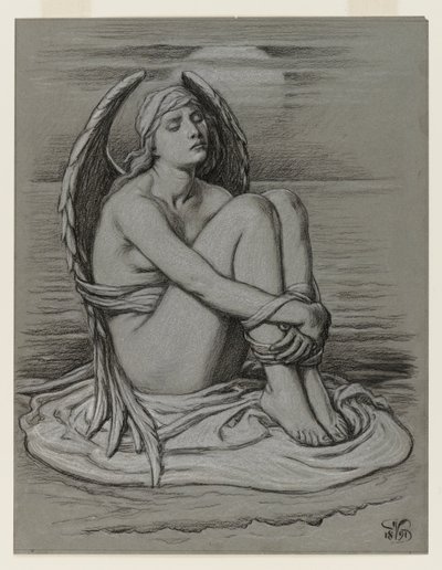 Gebundener Engel von Elihu Vedder