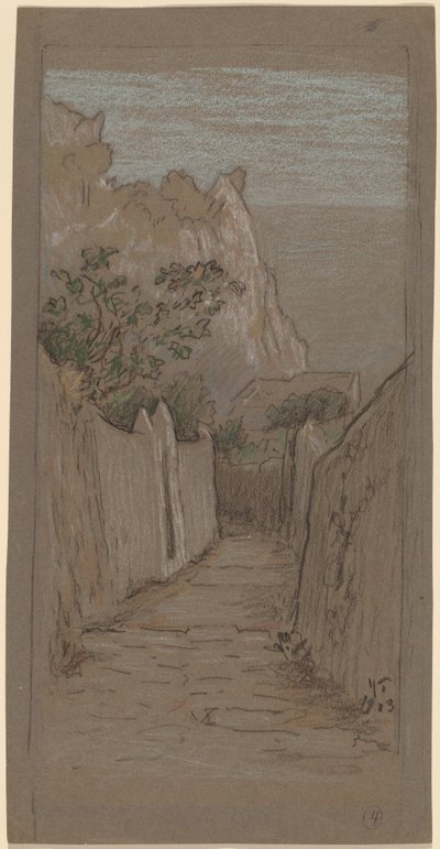 Capri von Elihu Vedder