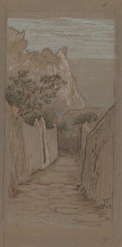 Capri von Elihu Vedder