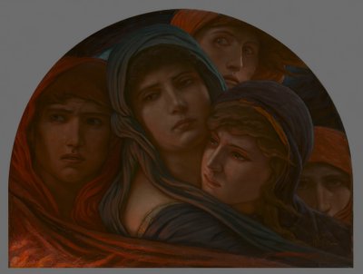 Ein Blick in die Hölle oder Angst von Elihu Vedder