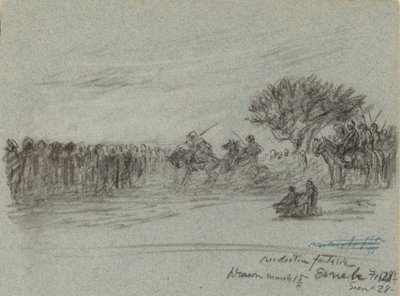 Nilreise, Esneh, Ägypten von Elihu Vedder