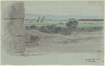 Nilreise, Nr. 15, 1890 von Elihu Vedder