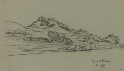 Nilreise, Tmui von Ptolemaios, 1890 von Elihu Vedder
