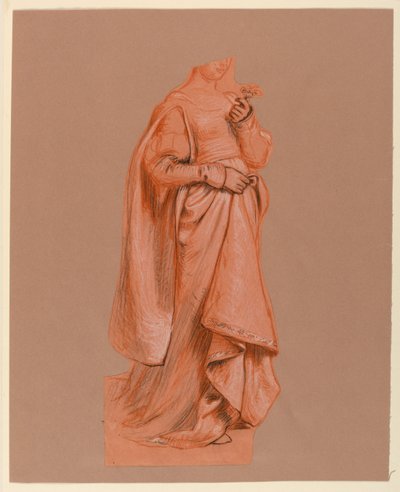 Studie für "Hochzeitsprozession" von Elihu Vedder