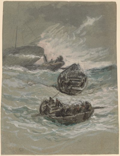 Das Schiffswrack von Elihu Vedder