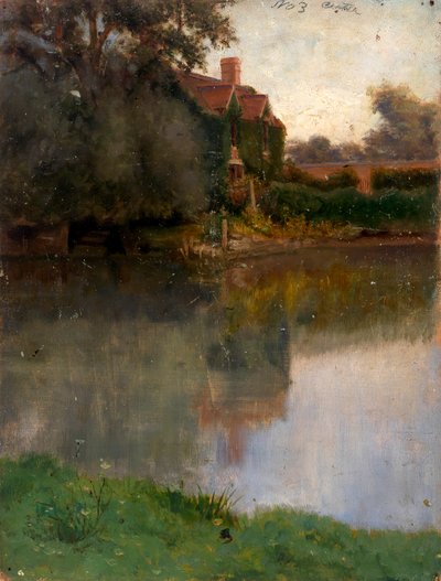 Rand eines Baches von Eliphalet Fraser Andrews