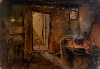 Innenansicht einer Küche von Eliphalet Frazer Andrews