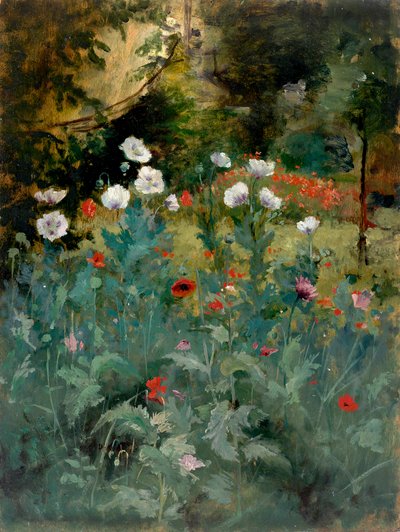 Mohnblumen, spätes 19. bis frühes 20. Jahrhundert von Eliphalet Frazer Andrews