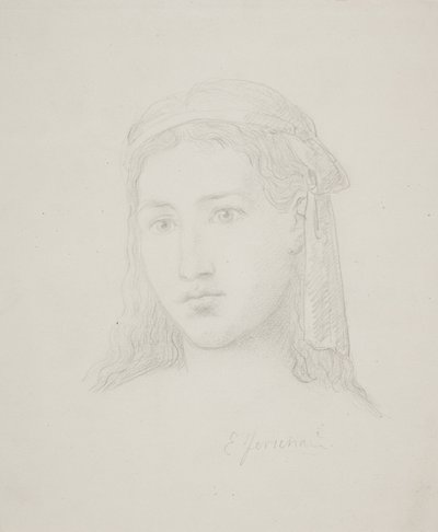 Frauenkopf von Elisabeth Jerichau Baumann