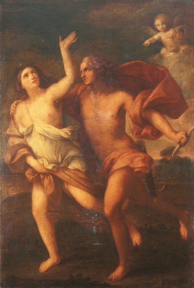 Daphne und Apollo von Elisabetta Sirani