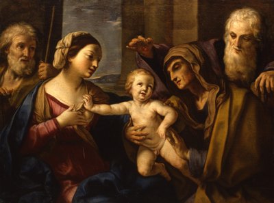 Die Heilige Familie von Elisabetta Sirani