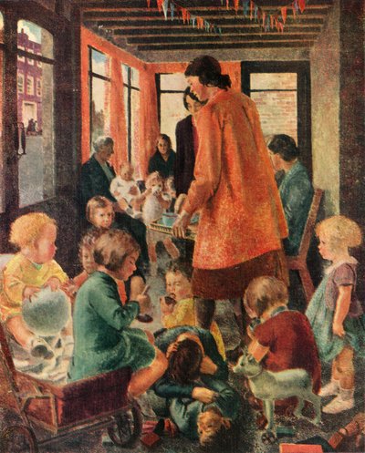 Evakuierte Spielstätte von Elise Dalton Hewland