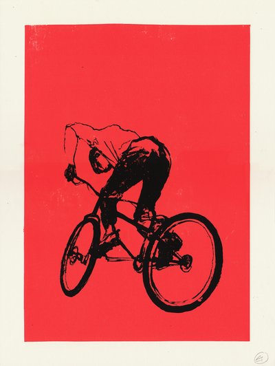 Biker Junge, 2012 von Eliza Southwood