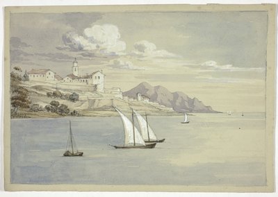 Portofino vom Meer, Genua von Elizabeth Murray