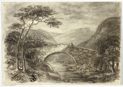 Steinbrücke in den Bergen von Elizabeth Murray
