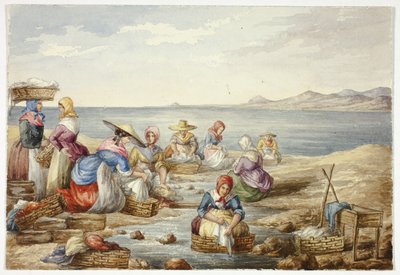 Wäscherin in Nizza von Elizabeth Murray